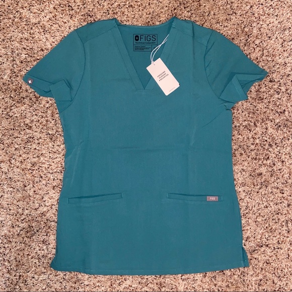 Figs Marine Casma Scrub Top - Picture 4 of 4
